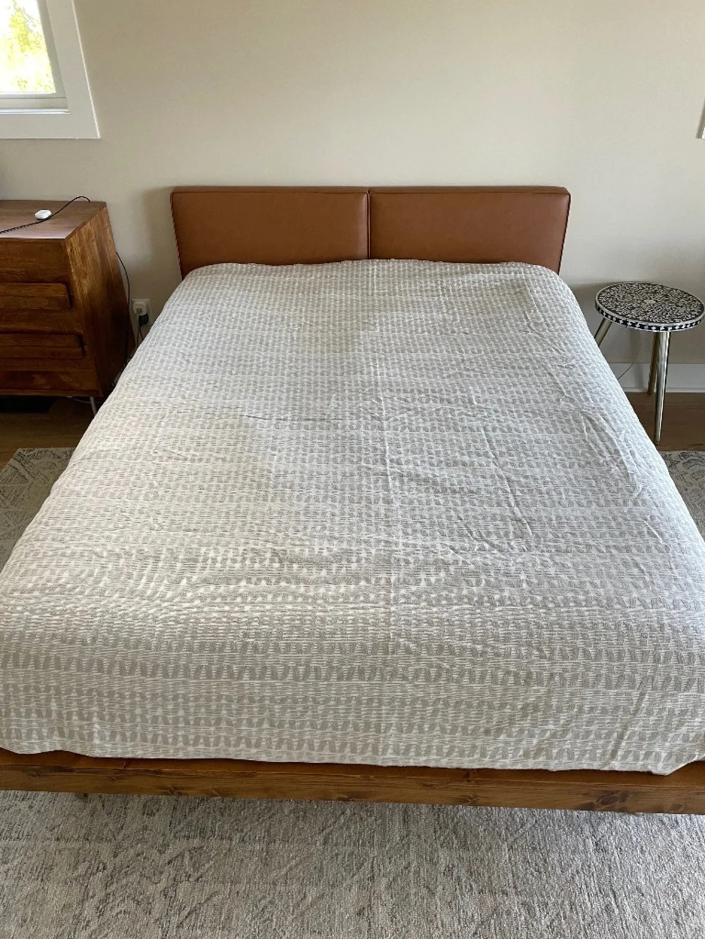 West Elm duvet cover